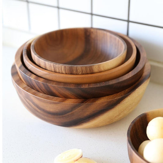 Natural Wooden Bowl