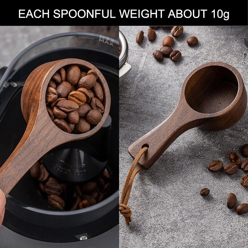 WoodCraft Coffee Bean Dosing Cup & Light Spray Bottle Set