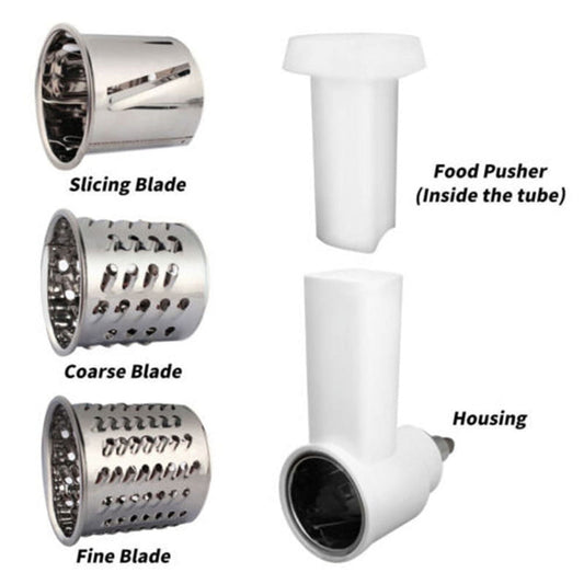 Prep Slicer & Shredder Attachment for Kitchenaid Stand Mixer Food Home Kitchen