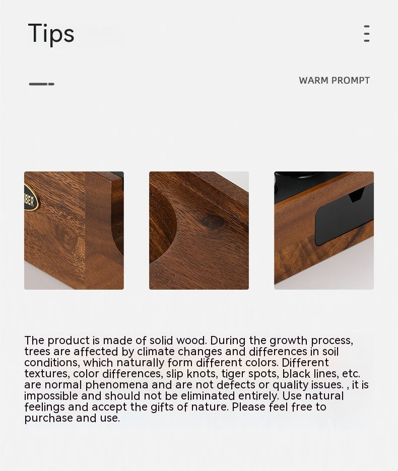 Pro Coffee Tamper Kit – Adjustable Pressure, Walnut Handle, Storage Bracket
