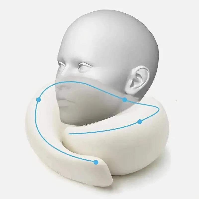 CloudRest™ Travel Neck Pillow with Memory Foam