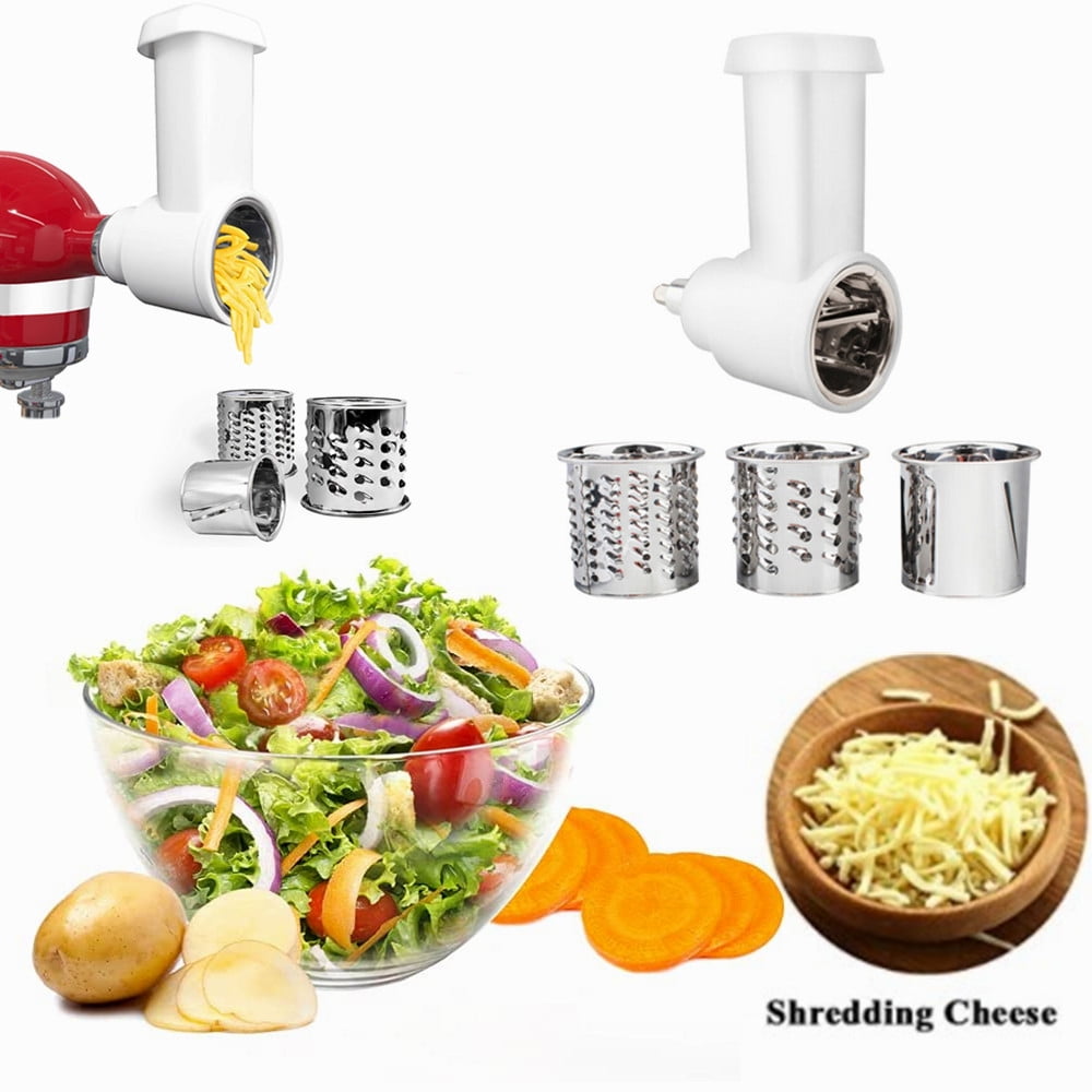 Prep Slicer & Shredder Attachment for Kitchenaid Stand Mixer Food Home Kitchen