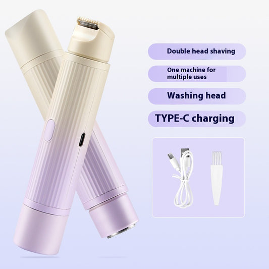 Double-Headed Electric Shaver for Women