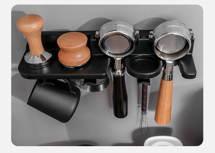 Multi-Functional Storage Rack for Organizing Ledge Tamper Bar Counter