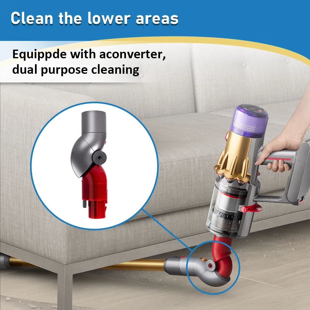 Quick Release Top Bottom Adapter for Dyson V7 V8 V10 V11 V15