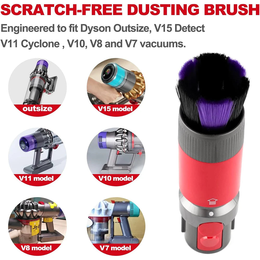 Dust Removal Soft Brush for Dyson V7 V8 V10 V11 V15