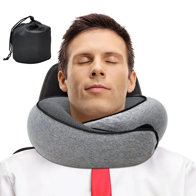 CloudRest™ Travel Neck Pillow with Memory Foam
