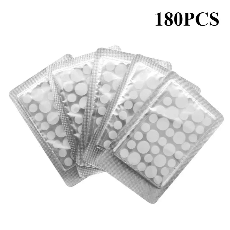 72-720 Pcs Invisible Acne Patches – Hydrocolloid Pimple Stickers for Fast Healing, Spot Concealer & Scar Repair, Waterproof & Anti-Blemish Care