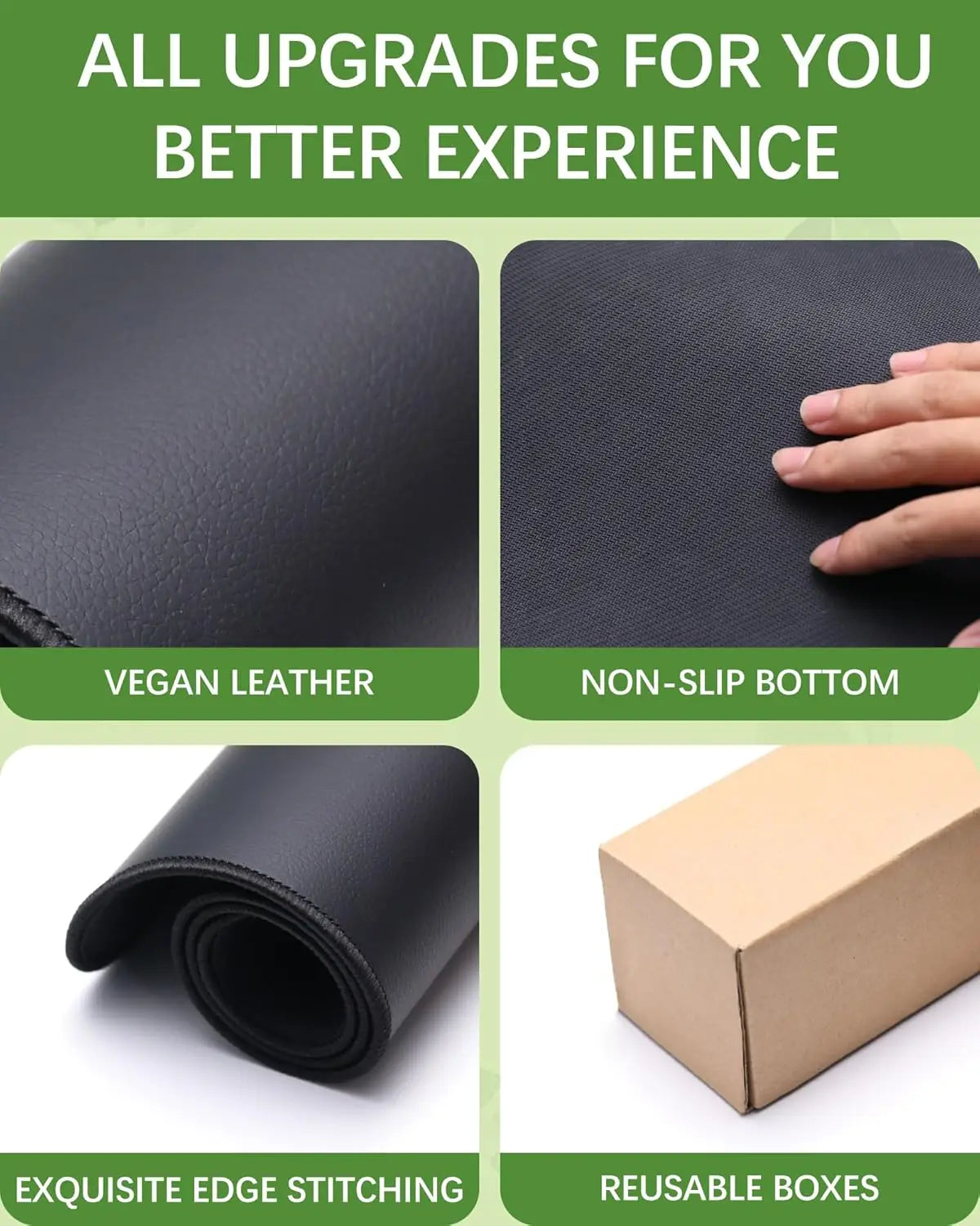 Earthing Grounding Mat 30x60cm – Desk Pad for Better Sleep, Pain Relief & Wellness