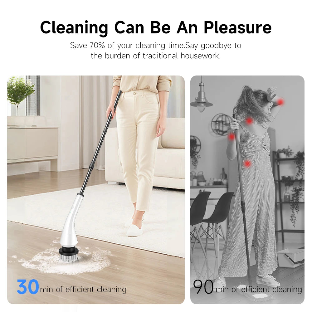 Electric Spin Scrubber