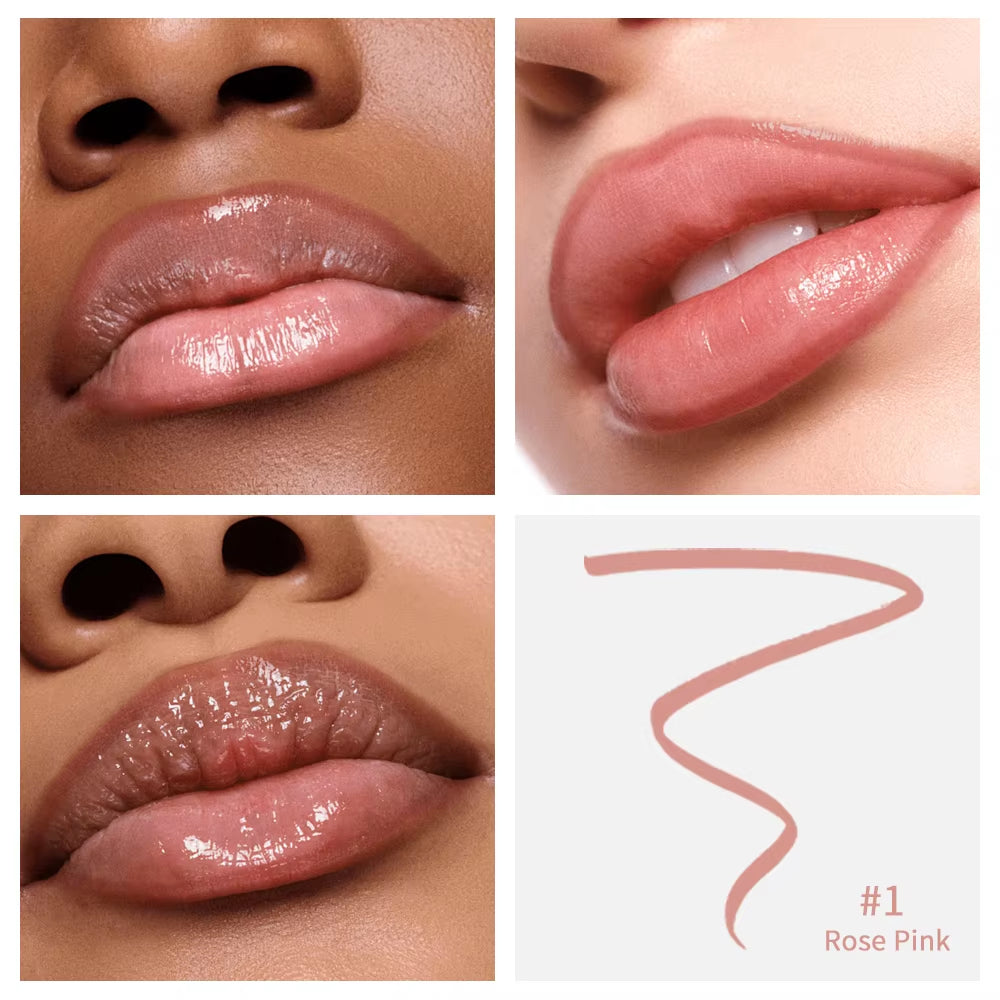 Luxury Matte Waterproof Lip Tint – Long-Lasting Peel-Off Tattoo Lip Liner & Stain
