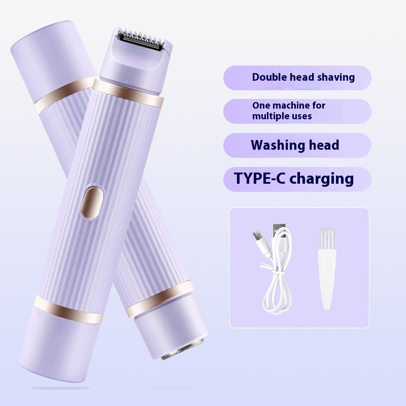 Double-Headed Electric Shaver for Women