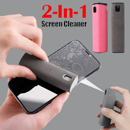 All-in-One Mobile & Computer Screen Cleaner Set – Portable, Storage-Integrated