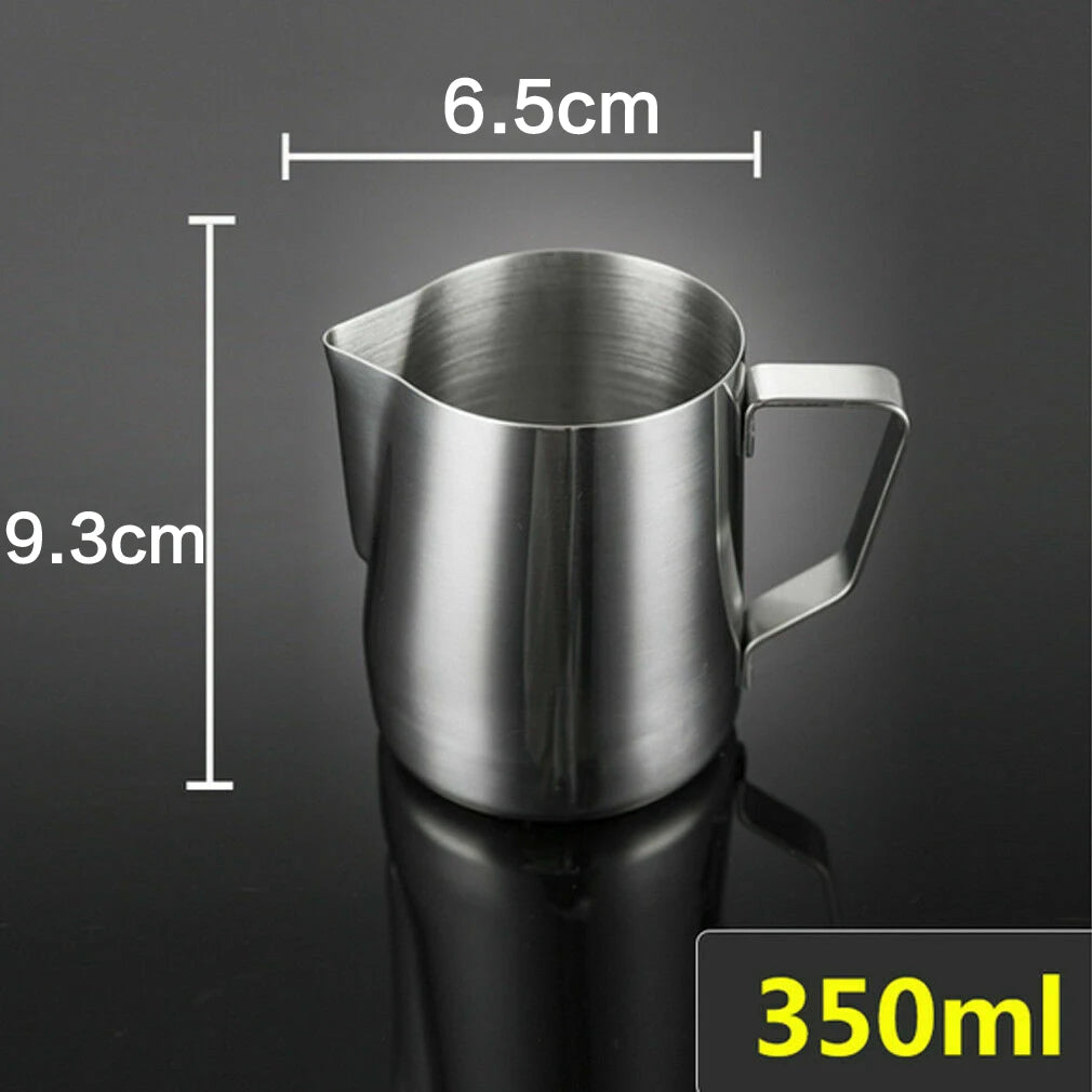 Stainless Steel Milk Frothing Pitcher – 100ml / 350ml / 600ml