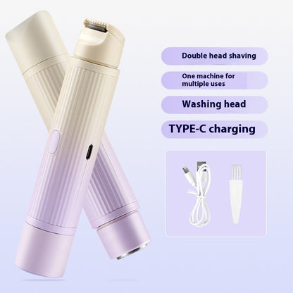 Double-Headed Electric Shaver for Women