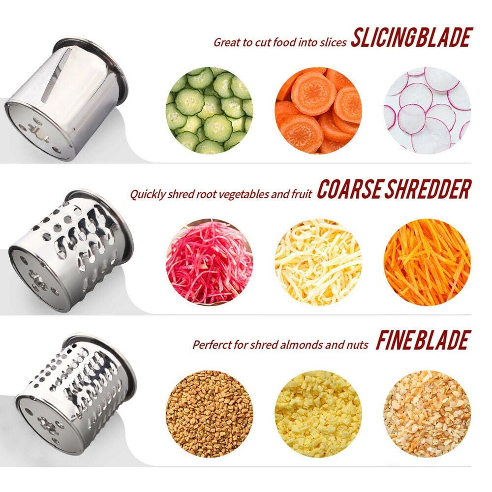 Prep Slicer & Shredder Attachment for Kitchenaid Stand Mixer Food Home Kitchen