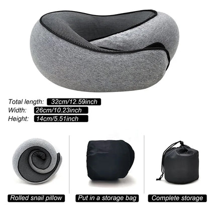 CloudRest™ Travel Neck Pillow with Memory Foam