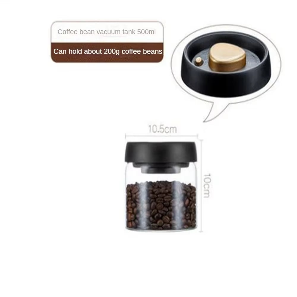 Airtight Coffee Bean & Food Storage Jar