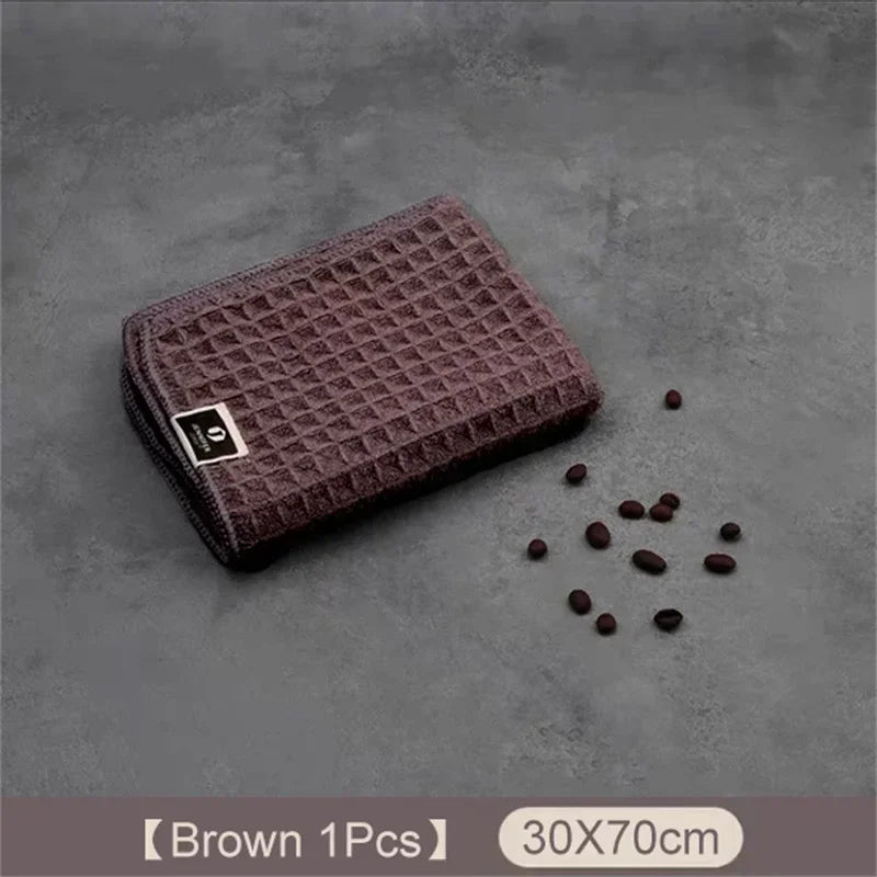 Microfiber Cleaning Cloth – Super Absorbent Coffee Machine & Kitchen Towel