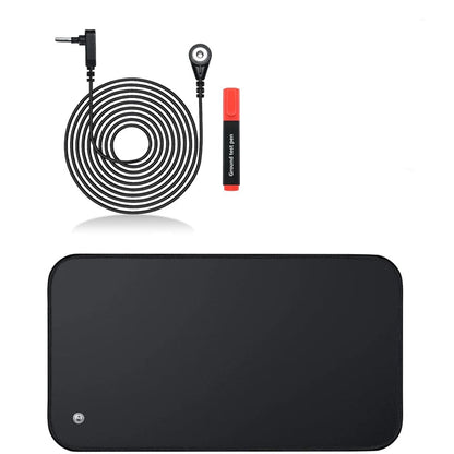 Earthing Grounding Mat 30x60cm – Desk Pad for Better Sleep, Pain Relief & Wellness