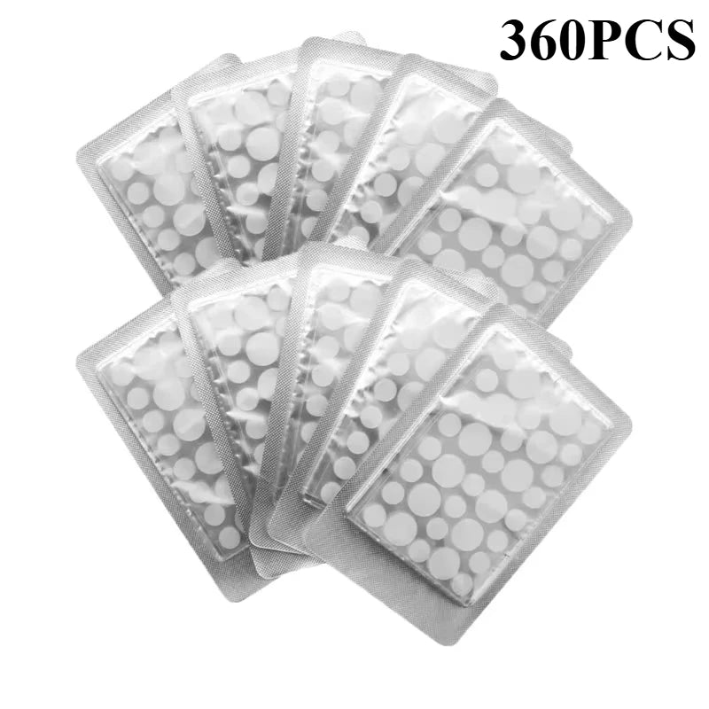 72-720 Pcs Invisible Acne Patches – Hydrocolloid Pimple Stickers for Fast Healing, Spot Concealer & Scar Repair, Waterproof & Anti-Blemish Care