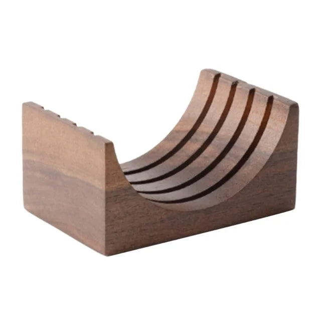 Walnut Coffee Screen Stand