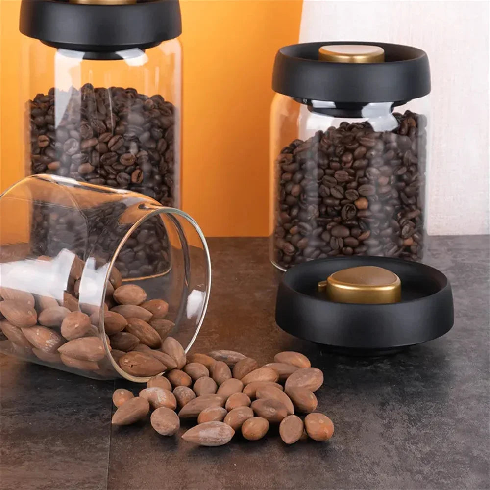 Airtight Coffee Bean & Food Storage Jar