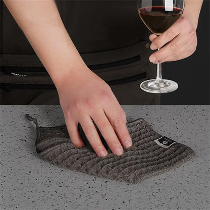 Microfiber Cleaning Cloth – Super Absorbent Coffee Machine & Kitchen Towel