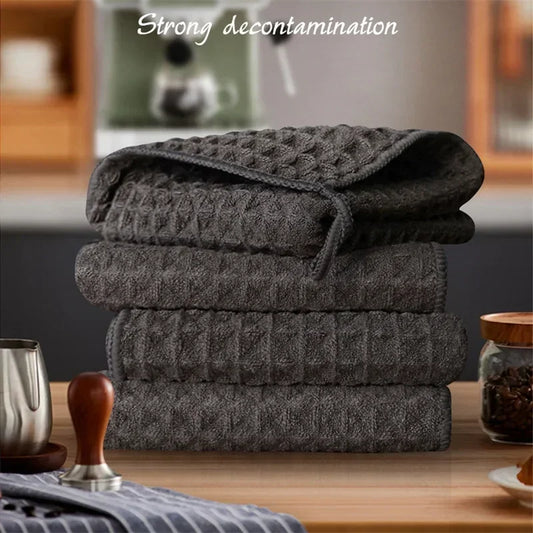 Microfiber Cleaning Cloth – Super Absorbent Coffee Machine & Kitchen Towel