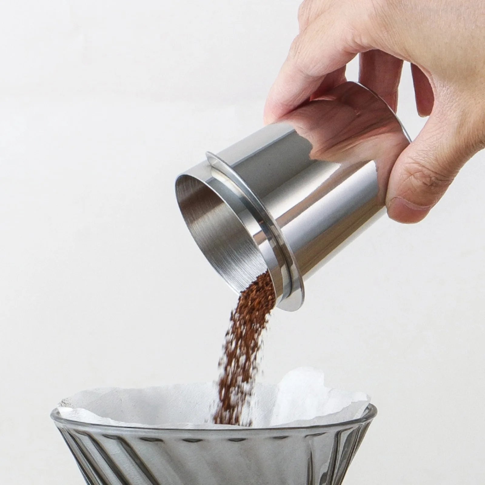 Premium Stainless Steel Coffee Dosing Cup