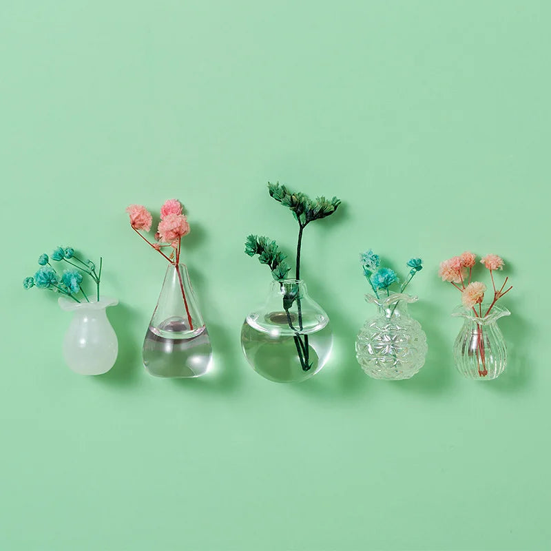 Mini Ceramic Vase Refrigerator Magnets
