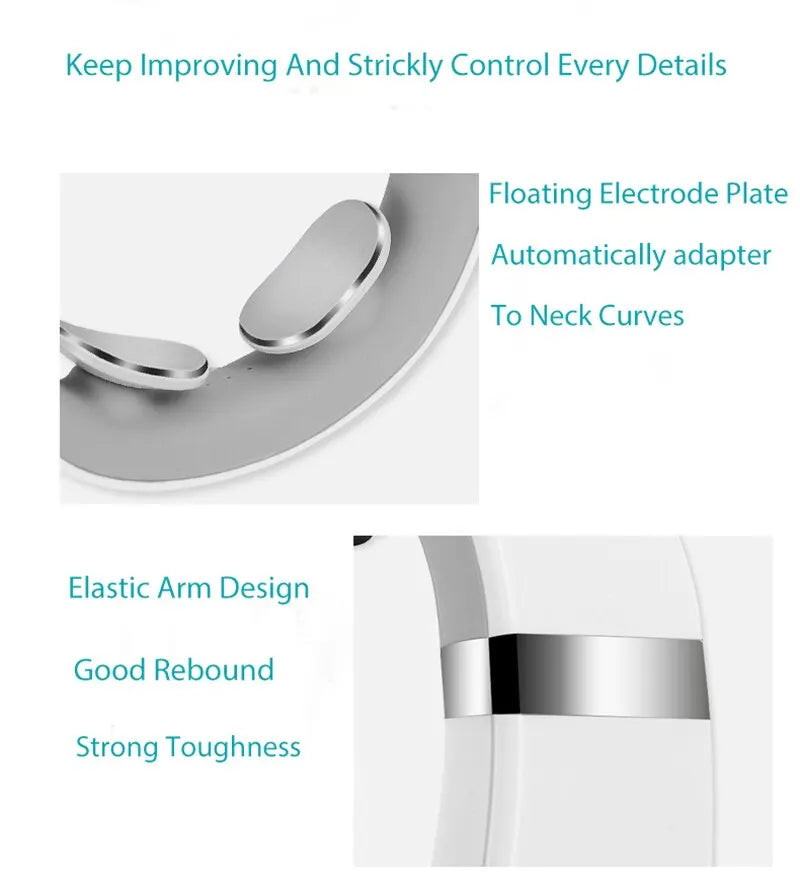 Massager for Pain Reliefcervical Massager Portable Mini Neck Shoulder Massager Deep Massage Neck Warm Pressing Neck Pressing Care Neck