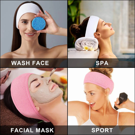 Adjustable Head Band for Makeup