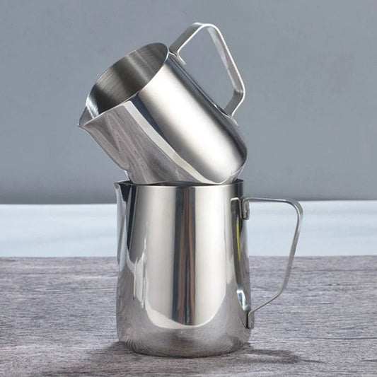 Stainless Steel Milk Frothing Pitcher – 100ml / 350ml / 600ml