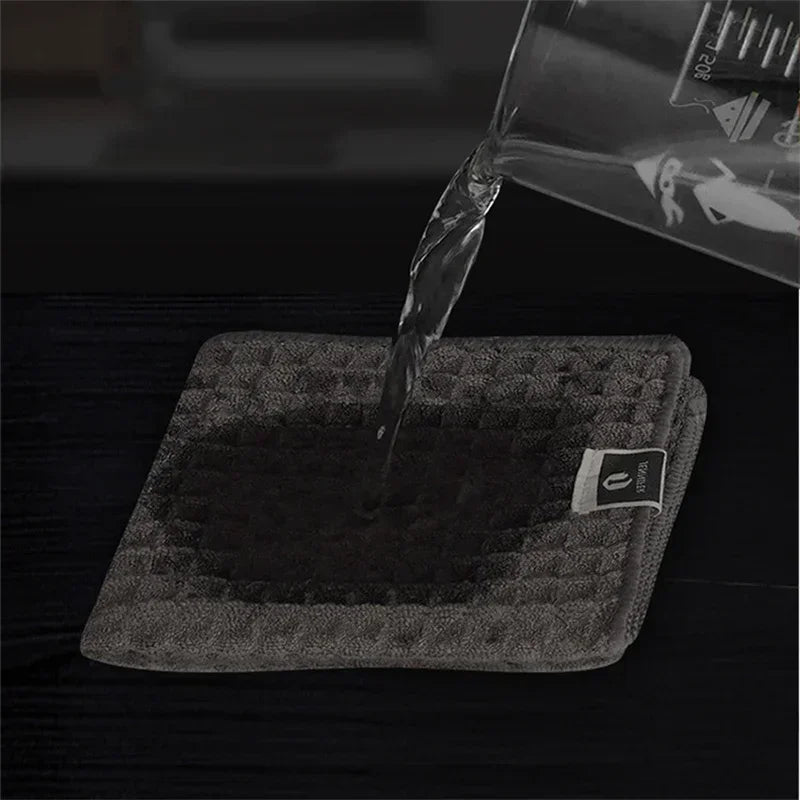Microfiber Cleaning Cloth – Super Absorbent Coffee Machine & Kitchen Towel
