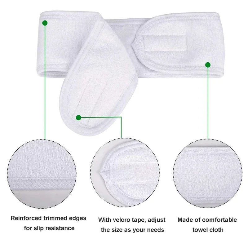Adjustable Head Band for Makeup