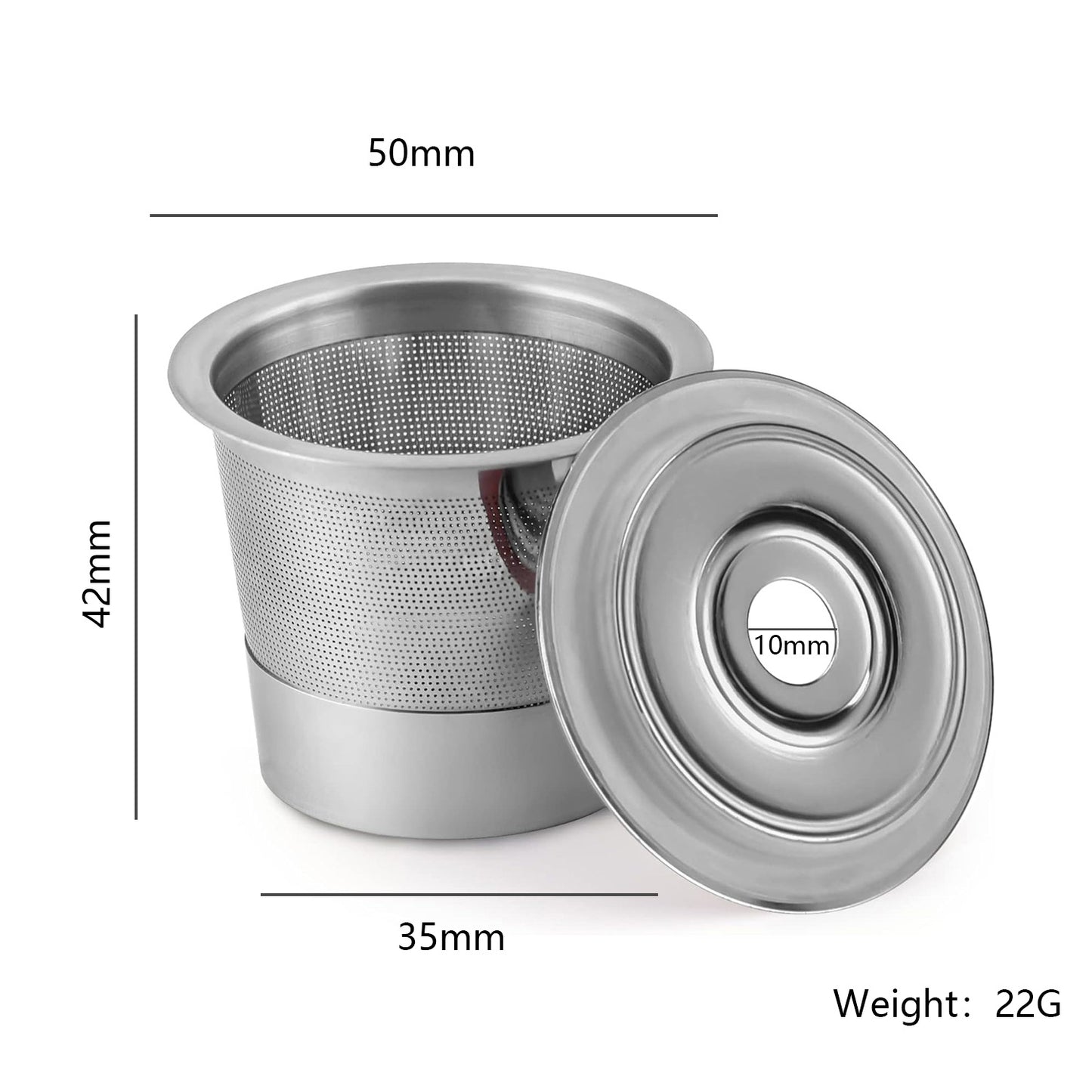 Reusable Stainless Steel K Cups with Scoop