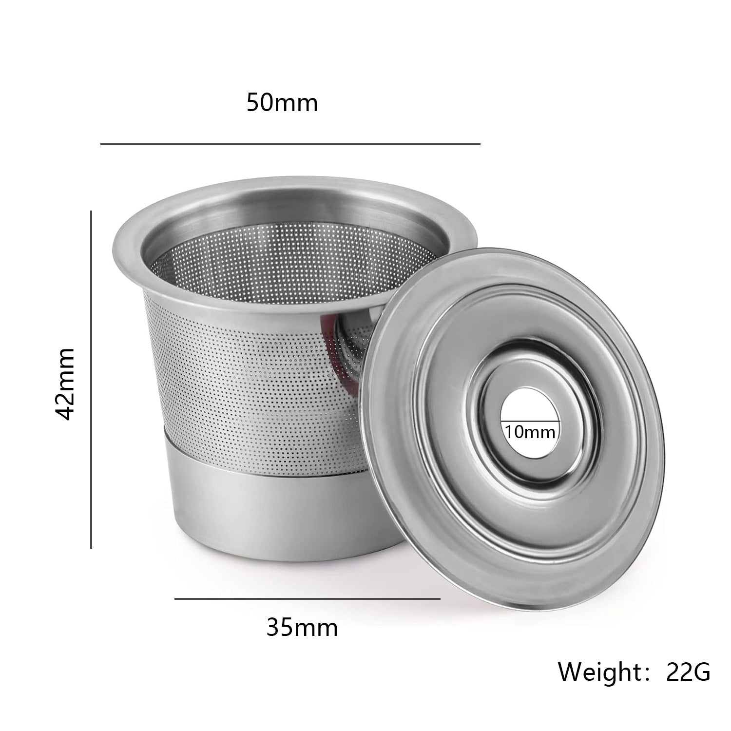 Reusable Stainless Steel K Cups with Scoop