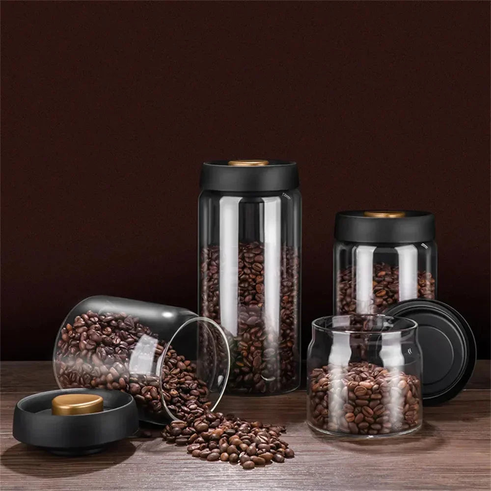 Airtight Coffee Bean & Food Storage Jar